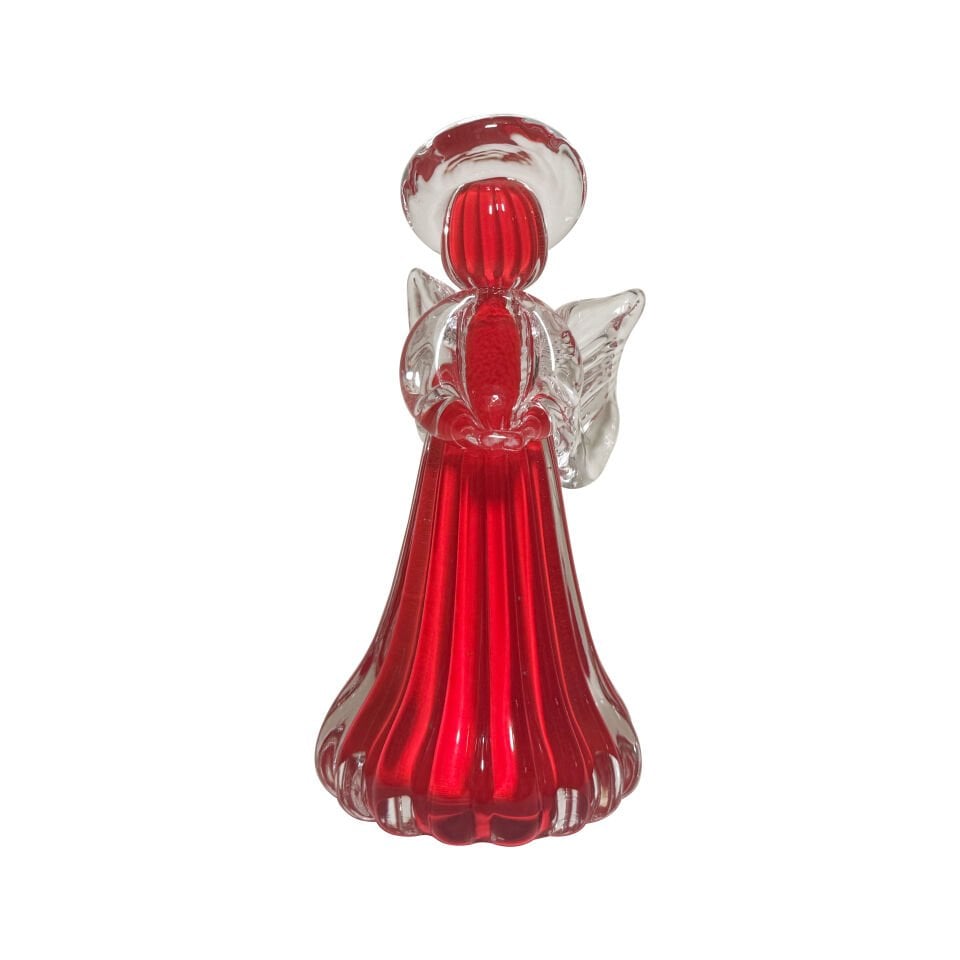 HAND-SCULPTED RUBY ANGEL